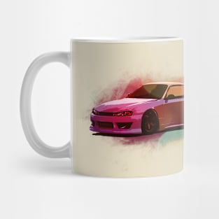 Rainbow Sherbet 240sx Mug